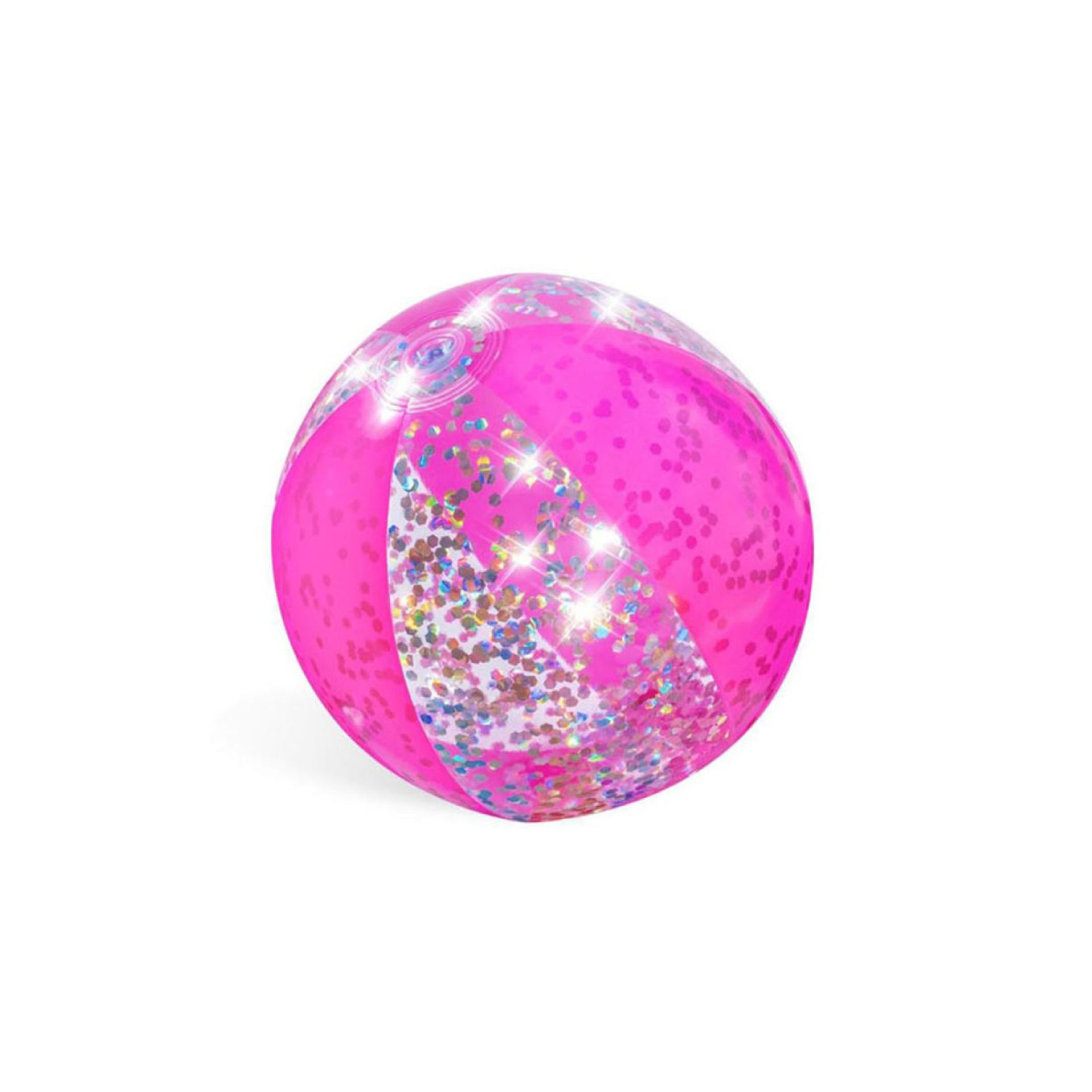 Bestway strandbal glitter roze 41cm