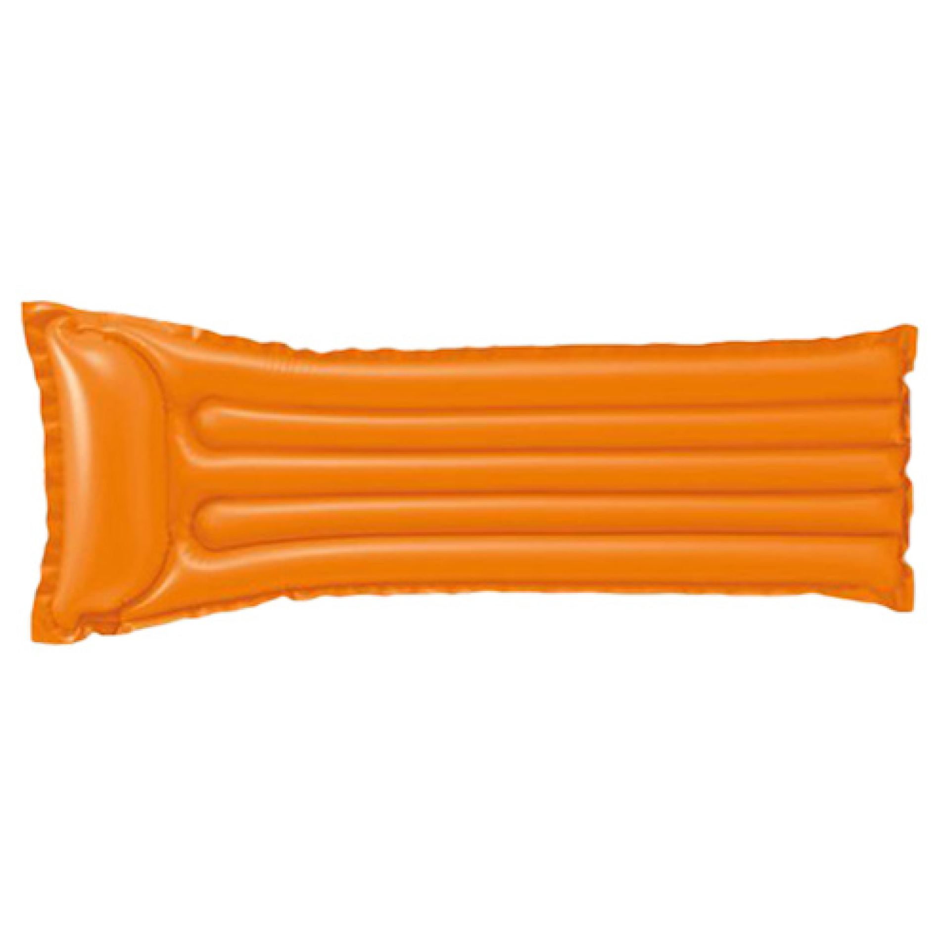 Intex luchtbed oranje 183cm x 69cm