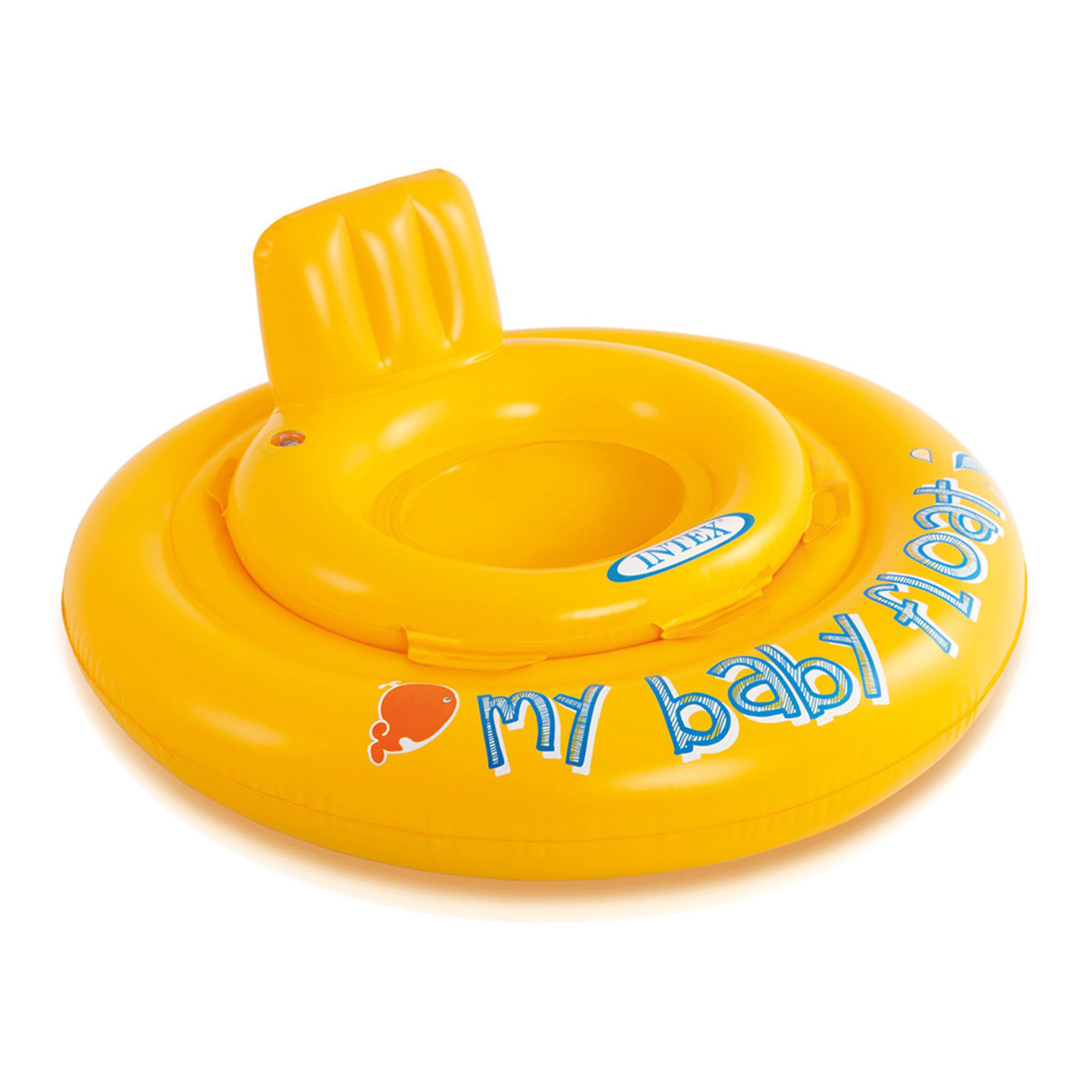 Intex baby float geel 70cm