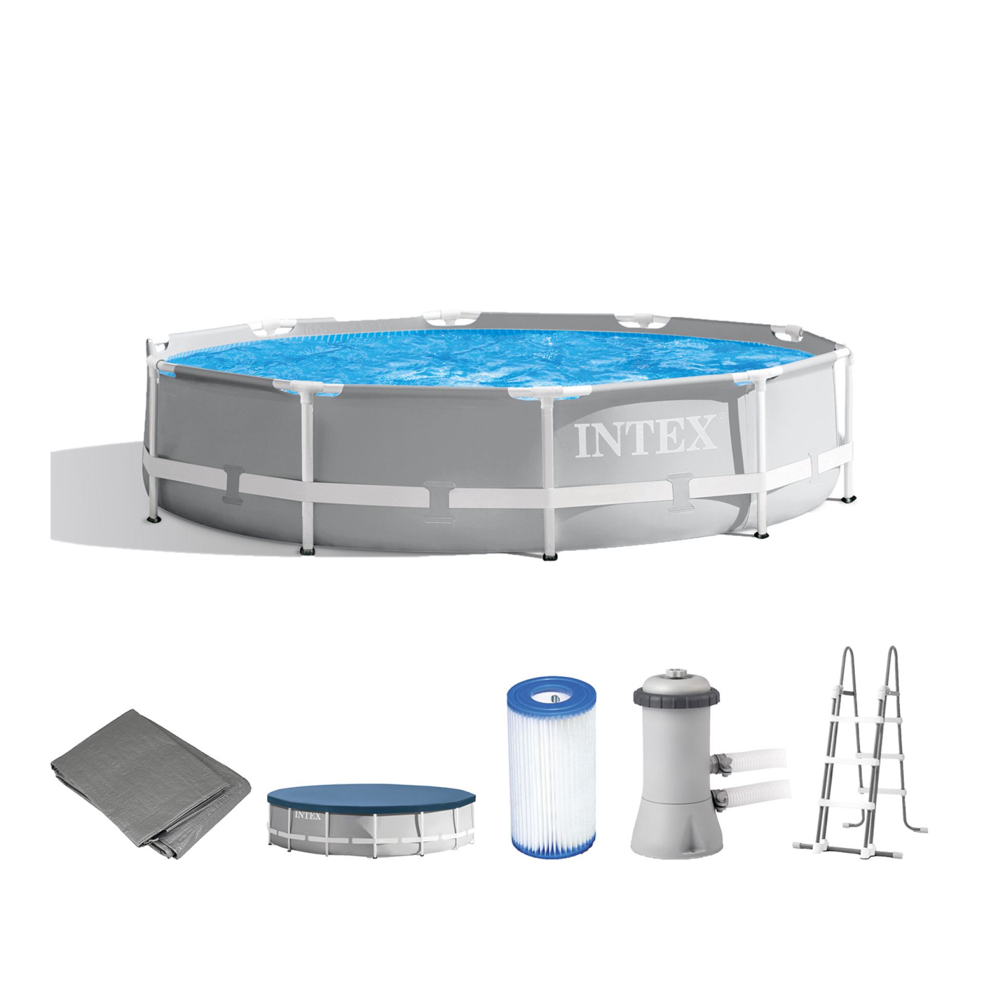 Intex zwembad prism frame premium pool set