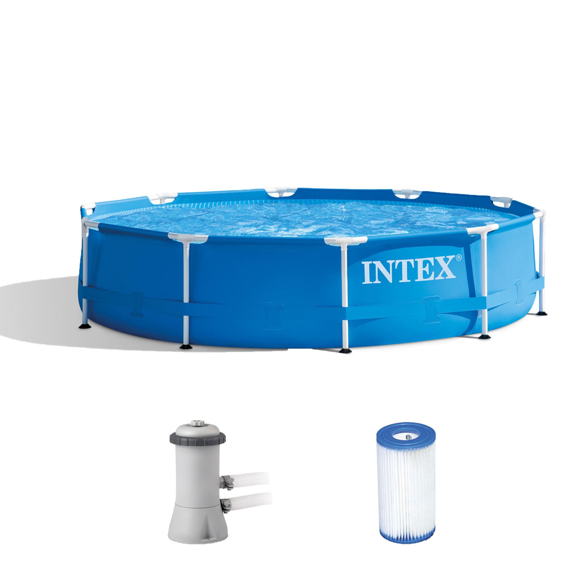 Intex zwembad metal frame pool set 366x76cm