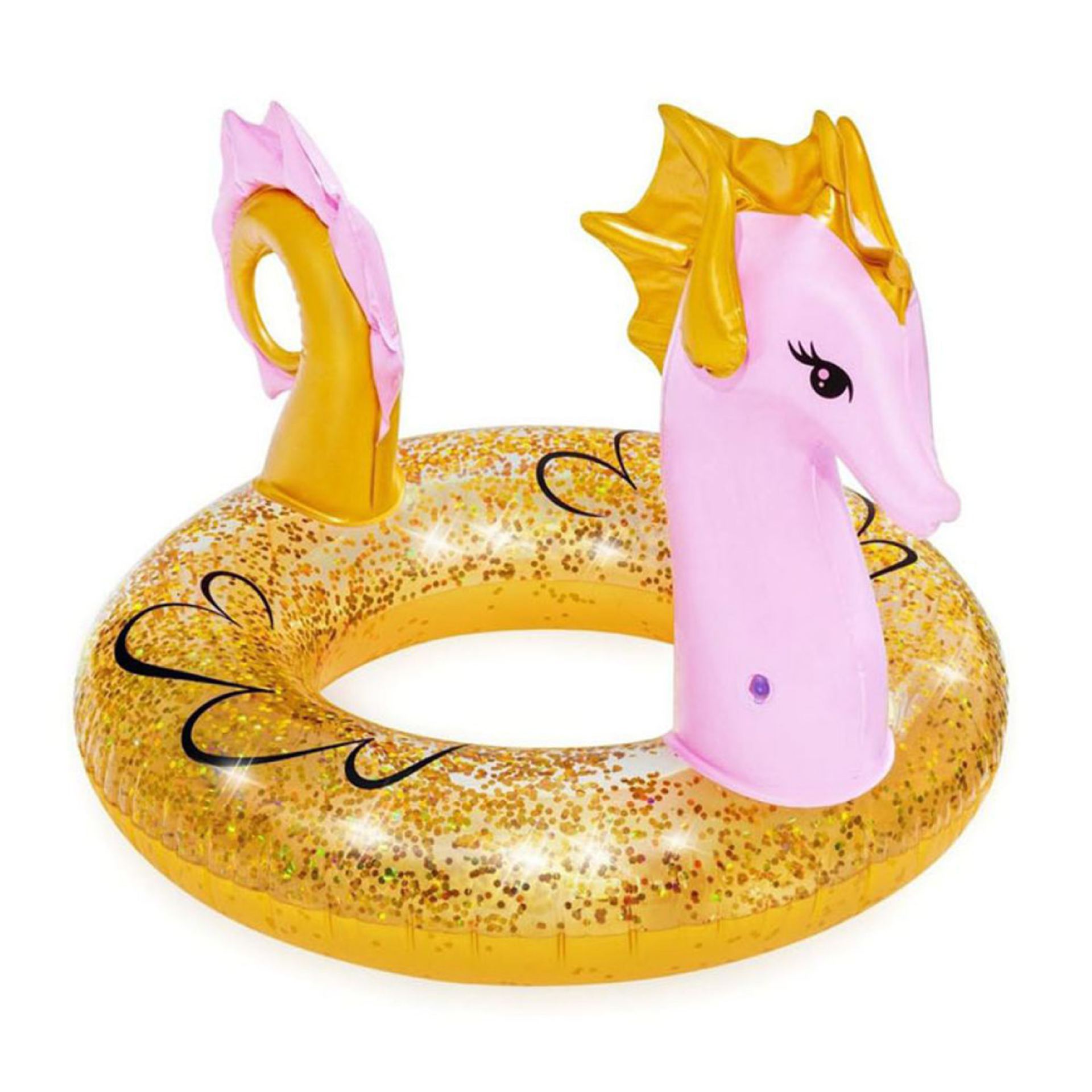 Bestway zwemband glitter zeepaard 104 cm