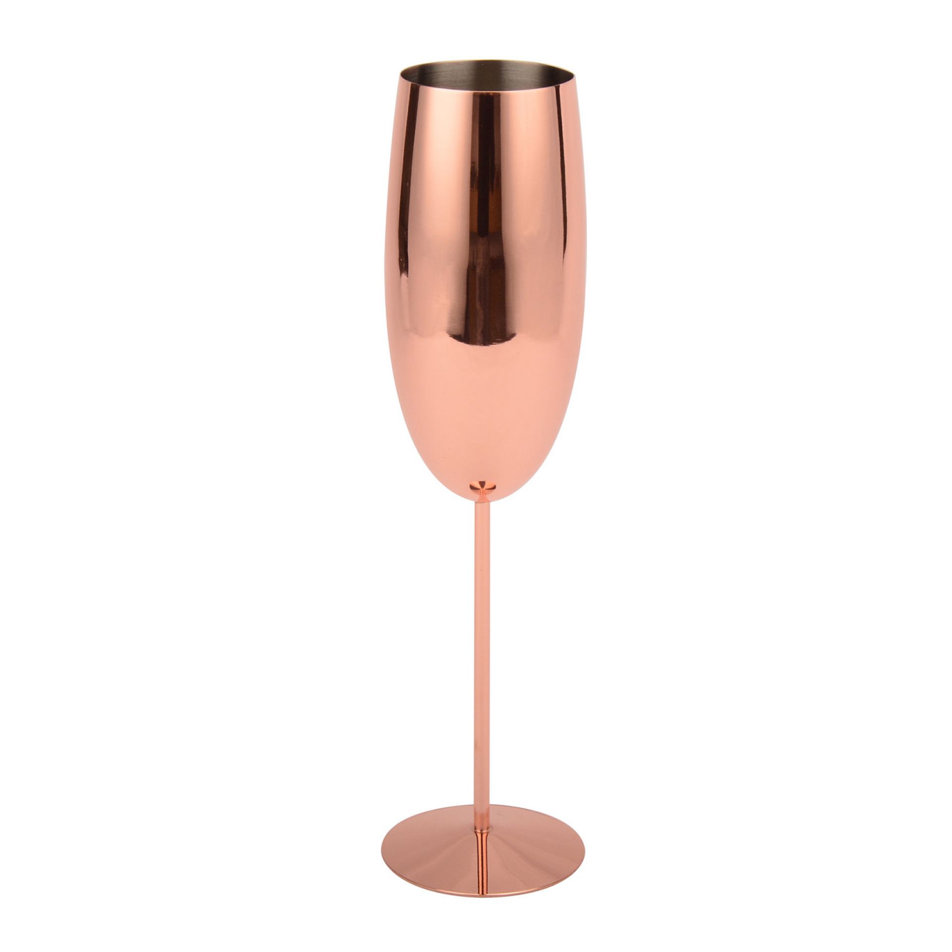 Fjesta RVS champagneglazen 28cl Rosé goud